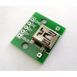 Module pcb mini usb femelle