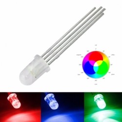 Led RGB 5mm (Transparent)...